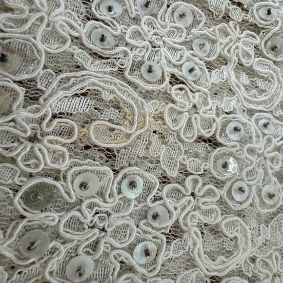 Vintage lace and beaded top - Picture 10 of 13